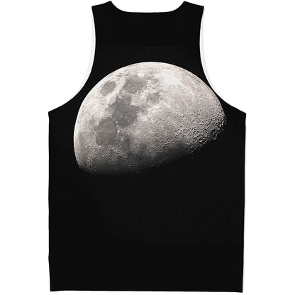Half Moon Print Men's Tank Top