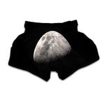 Half Moon Print Muay Thai Boxing Shorts