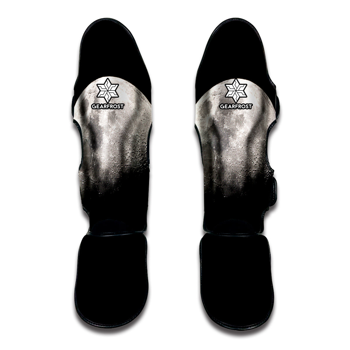 Half Moon Print Muay Thai Shin Guard