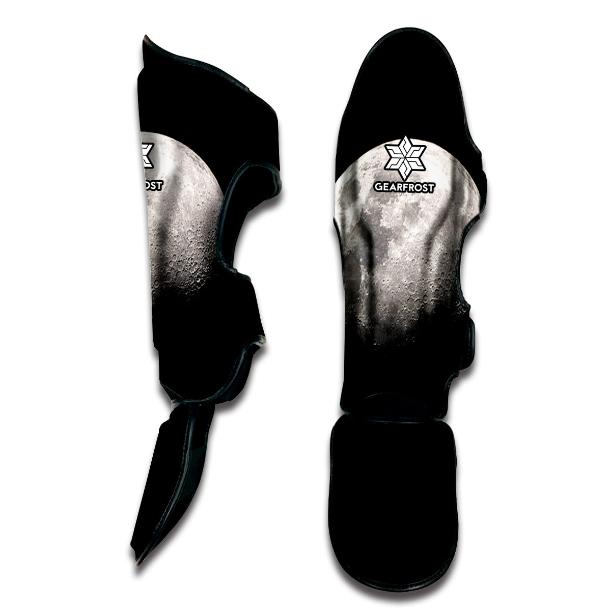 Half Moon Print Muay Thai Shin Guard