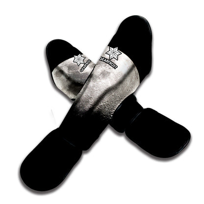 Half Moon Print Muay Thai Shin Guard