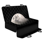 Half Moon Print Pet Car Back Seat Cover