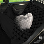 Half Moon Print Pet Car Back Seat Cover