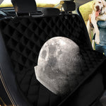 Half Moon Print Pet Car Back Seat Cover