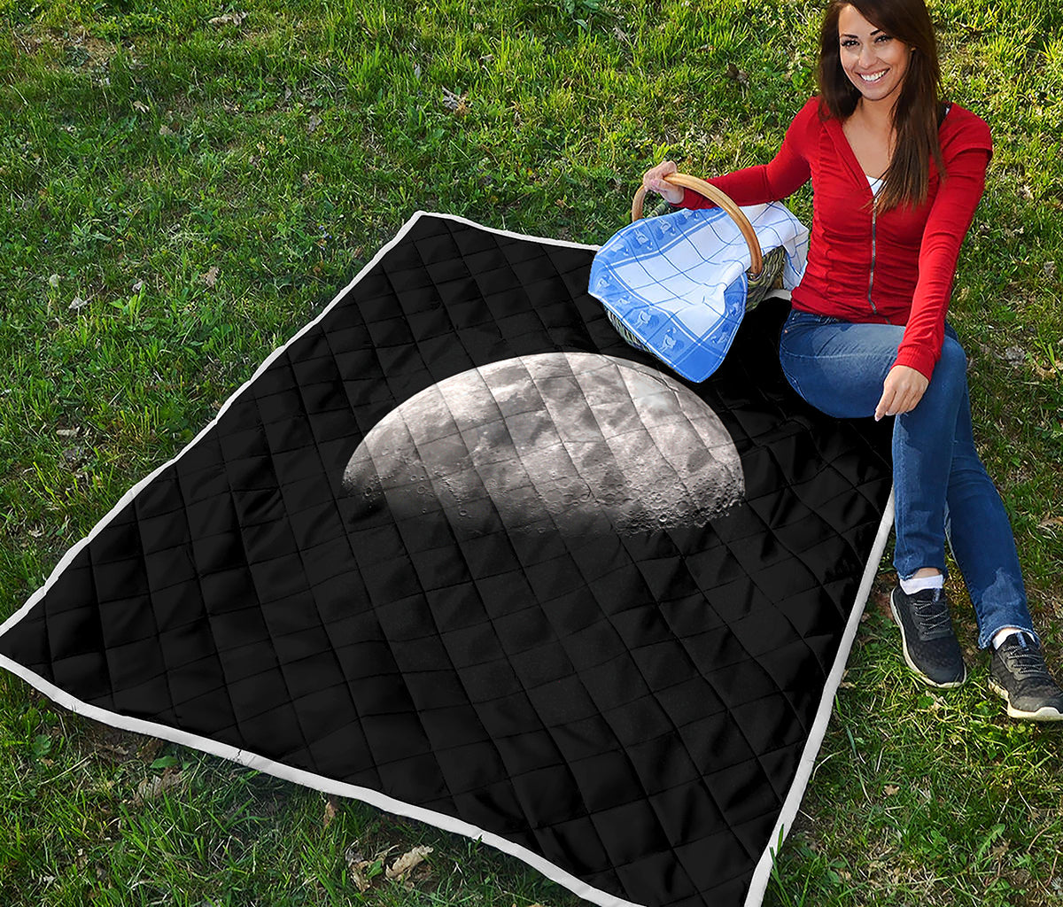 Half Moon Print Quilt