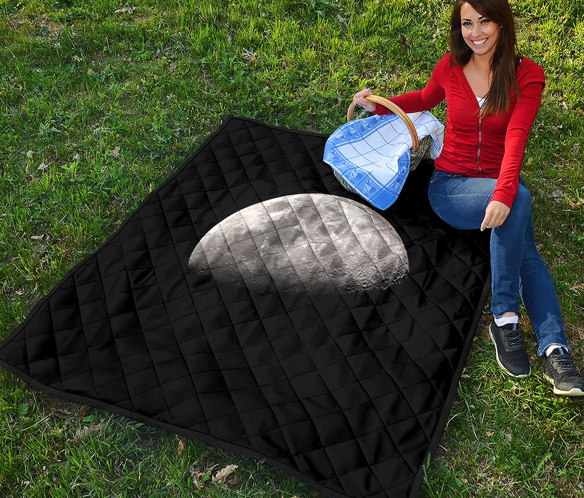 Half Moon Print Quilt