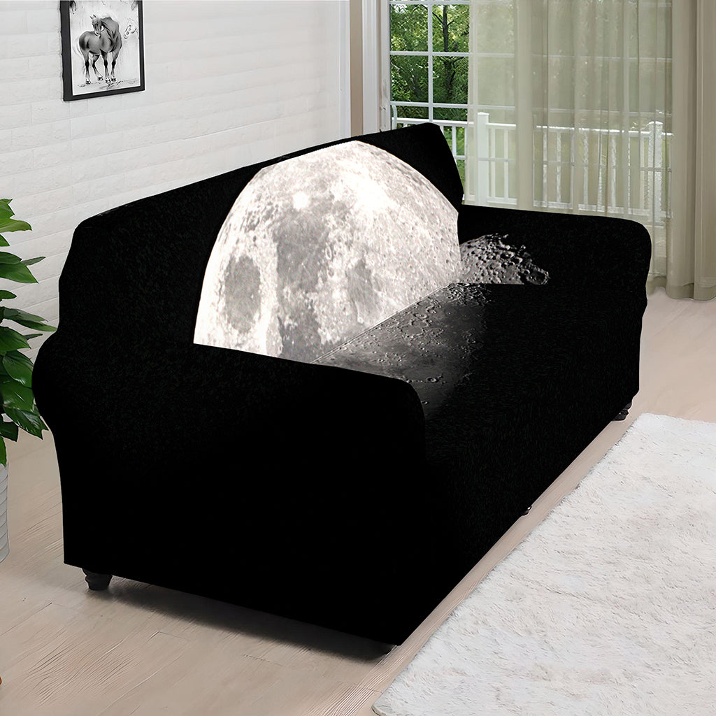 Half Moon Print Sofa Cover