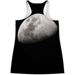 Half Moon Print Women's Racerback Tank Top