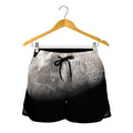 Half Moon Print Women's Shorts