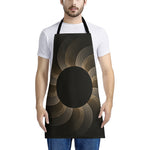 Halftone Dot Sun Print Apron