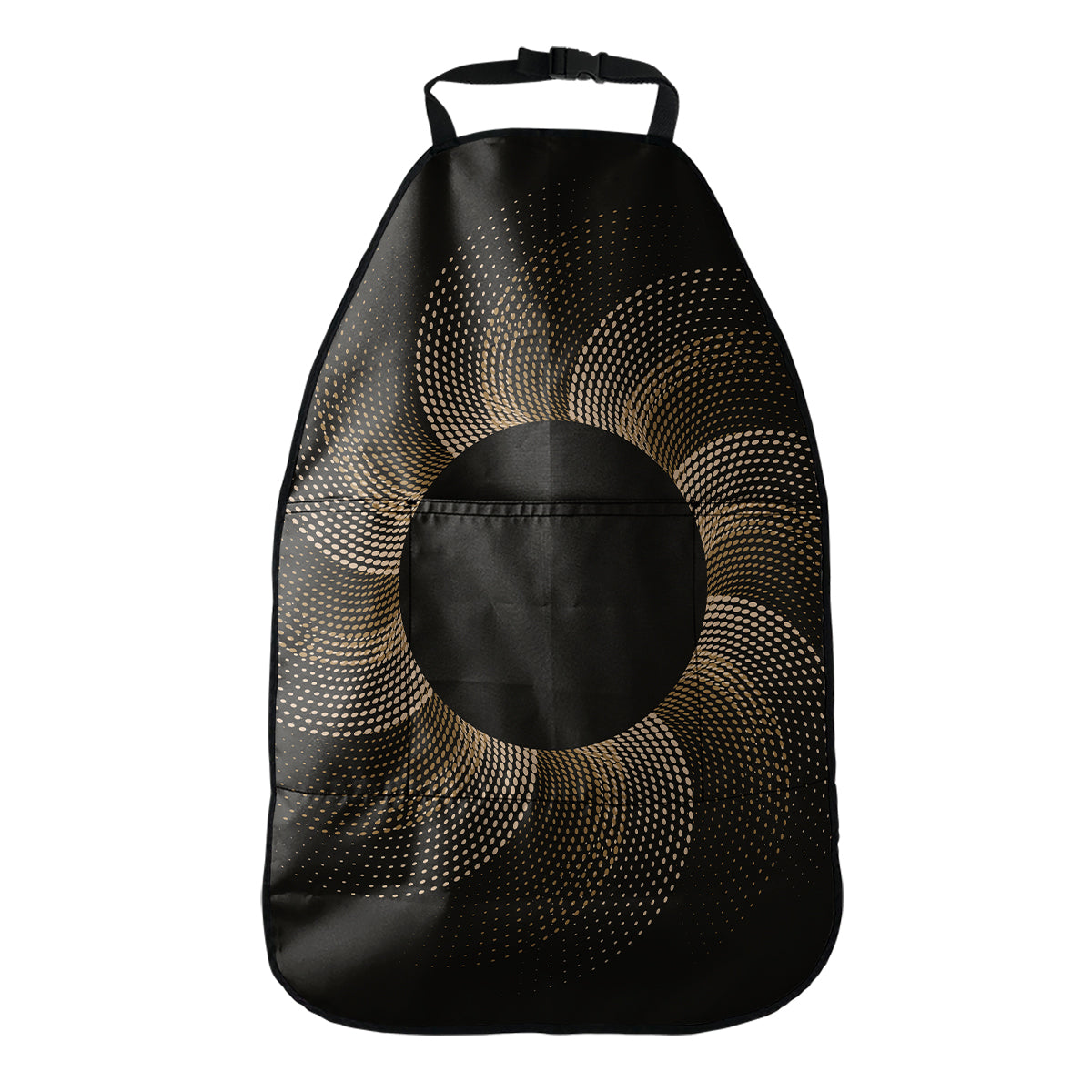 Halftone Dot Sun Print Car Seat Organizers