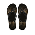 Halftone Dot Sun Print Flip Flops