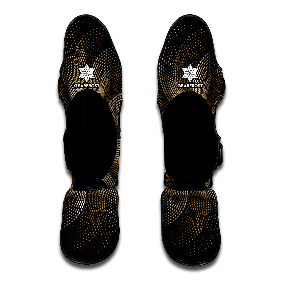 Halftone Dot Sun Print Muay Thai Shin Guard