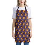 Halloween Bat And Moon Pattern Print Apron