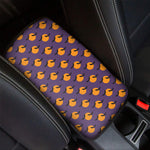 Halloween Bat And Moon Pattern Print Car Center Console Cover