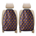 Halloween Bat And Moon Pattern Print Car Seat Organizers