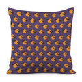 Halloween Bat And Moon Pattern Print Pillow Cover