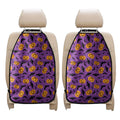 Halloween Bat And Pumpkin Pattern Print Car Seat Organizers