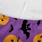Halloween Bat And Pumpkin Pattern Print Sofa Cover