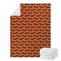 Halloween Bat Pattern Print Blanket