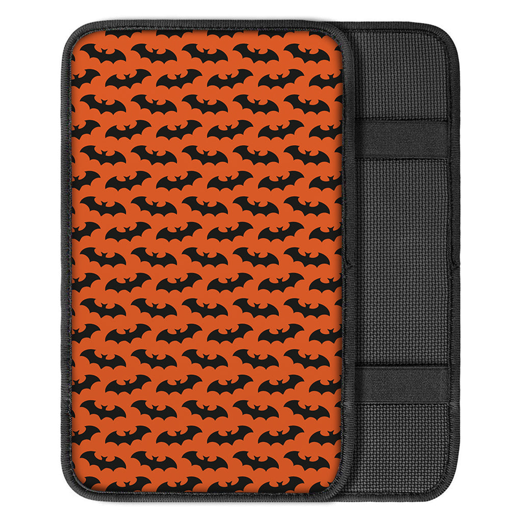 Halloween Bat Pattern Print Car Center Console Cover