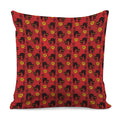 Halloween Black Cat Pattern Print Pillow Cover