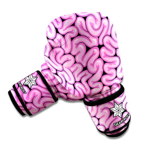 Halloween Brain Print Boxing Gloves