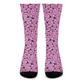 Halloween Brain Print Crew Socks