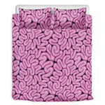 Halloween Brain Print Duvet Cover Bedding Set