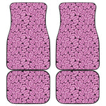 Halloween Brain Print Front and Back Car Floor Mats