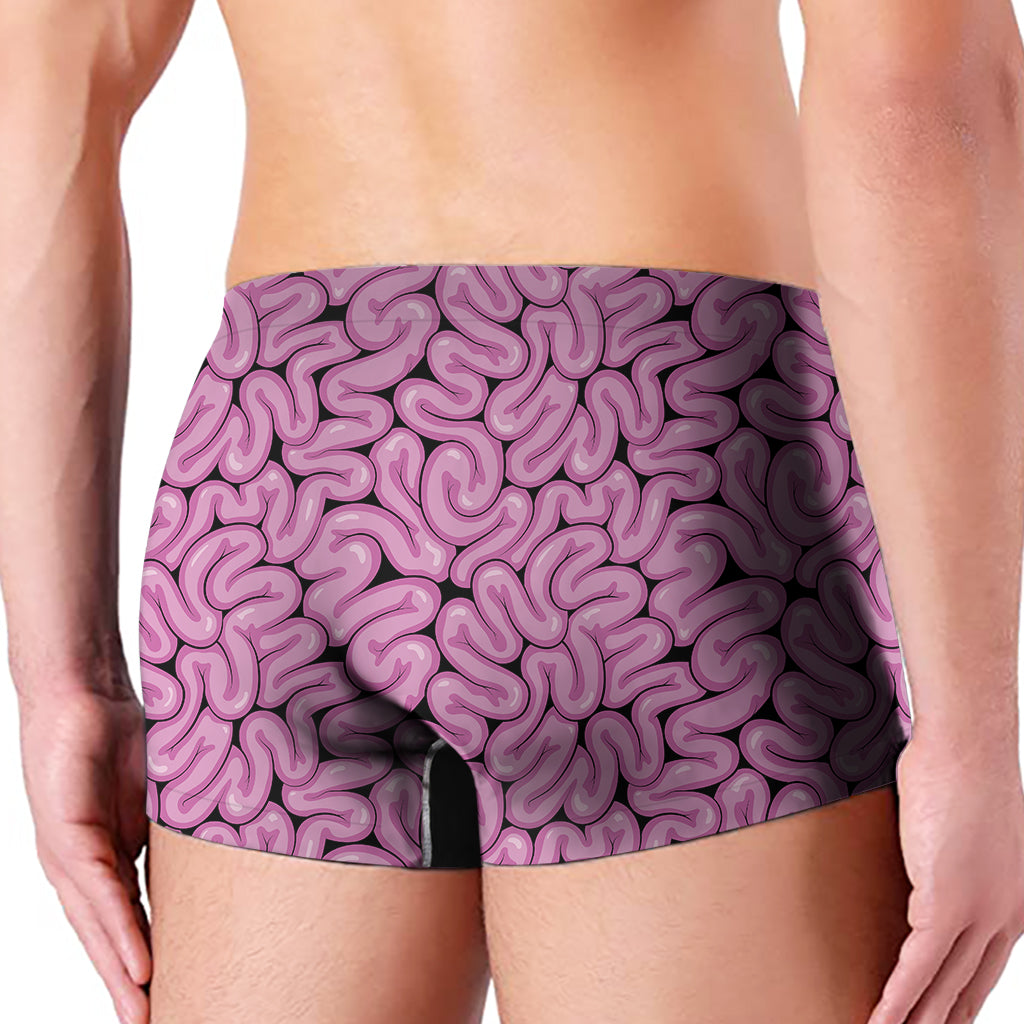 Halloween Brain Print Men's Boxer Briefs