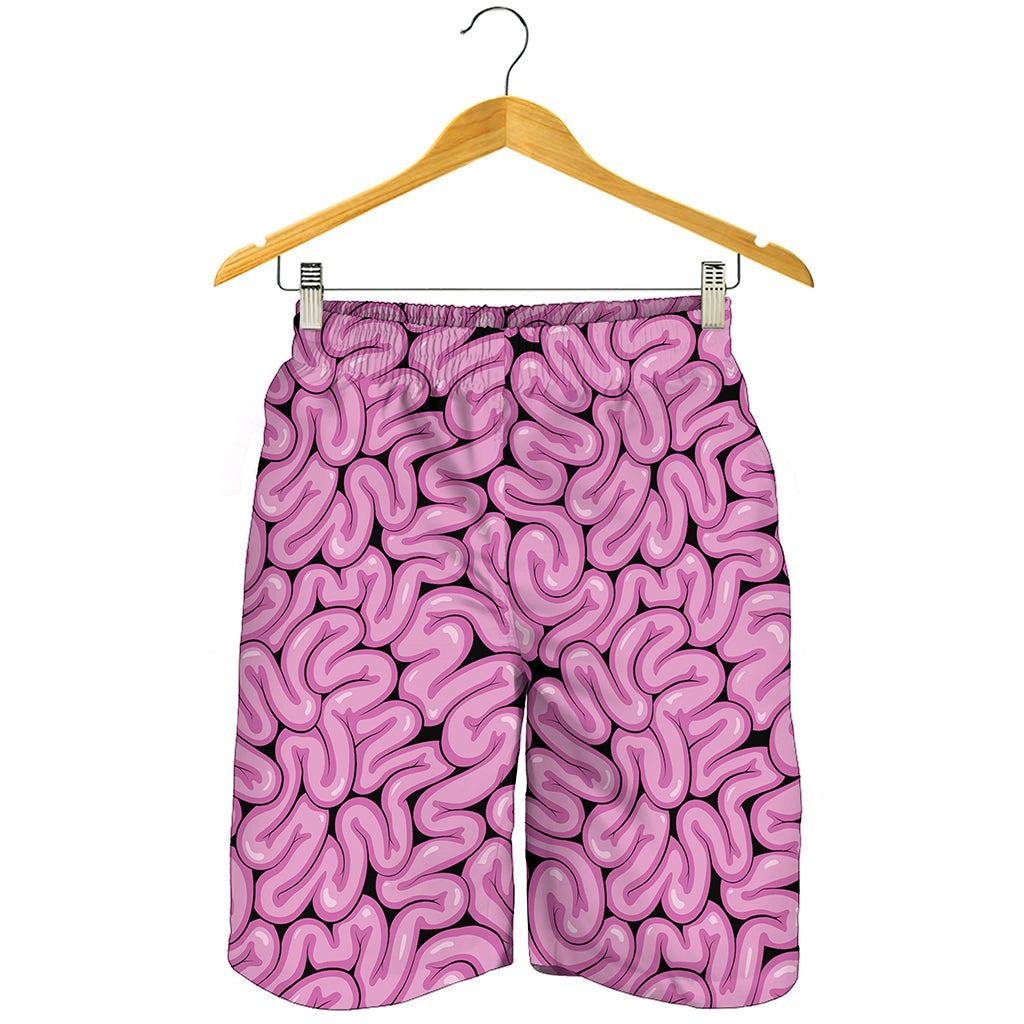 Halloween Brain Print Men's Shorts