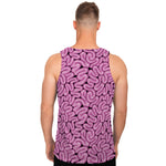 Halloween Brain Print Men's Tank Top