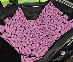 Halloween Brain Print Pet Car Back Seat Cover