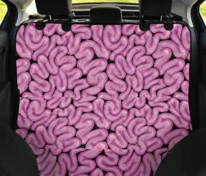 Halloween Brain Print Pet Car Back Seat Cover