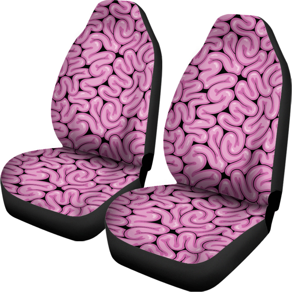 Halloween Brain Print Universal Fit Car Seat Covers