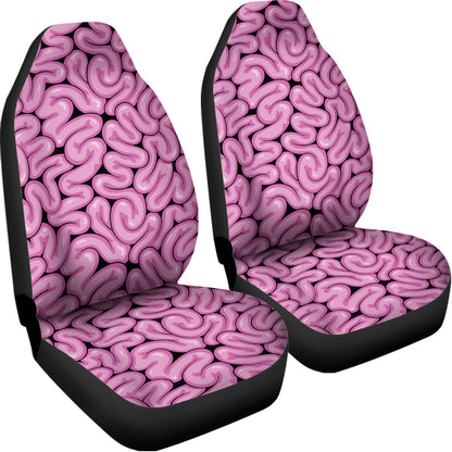Halloween Brain Print Universal Fit Car Seat Covers