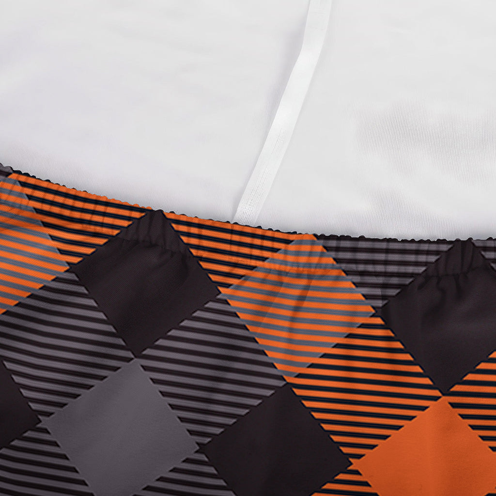 Halloween Buffalo Check Pattern Print Sofa Cover