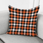 Halloween Buffalo Plaid Pattern Print Pillow Cover