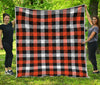 Halloween Buffalo Plaid Pattern Print Quilt