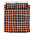 Halloween Buffalo Plaid Print Duvet Cover Bedding Set