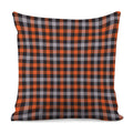 Halloween Buffalo Plaid Print Pillow Cover