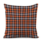 Halloween Buffalo Plaid Print Pillow Cover