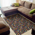 Halloween Candy Pattern Print Floor Mat