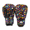Halloween Candy Pattern Print Boxing Gloves