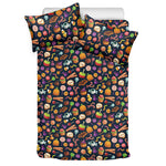 Halloween Candy Pattern Print Duvet Cover Bedding Set