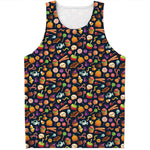 Halloween Candy Pattern Print Men's Tank Top