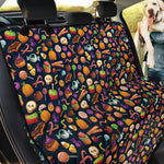 Halloween Candy Pattern Print Pet Car Back Seat Cover