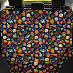 Halloween Candy Pattern Print Pet Car Back Seat Cover