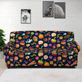 Halloween Candy Pattern Print Sofa Cover